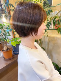 【morio池袋】大人かわいいショートボブ耳かけ