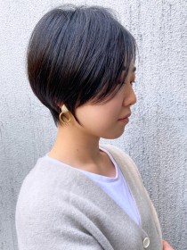 【morio池袋】大人の色気ショートボブ耳かけ